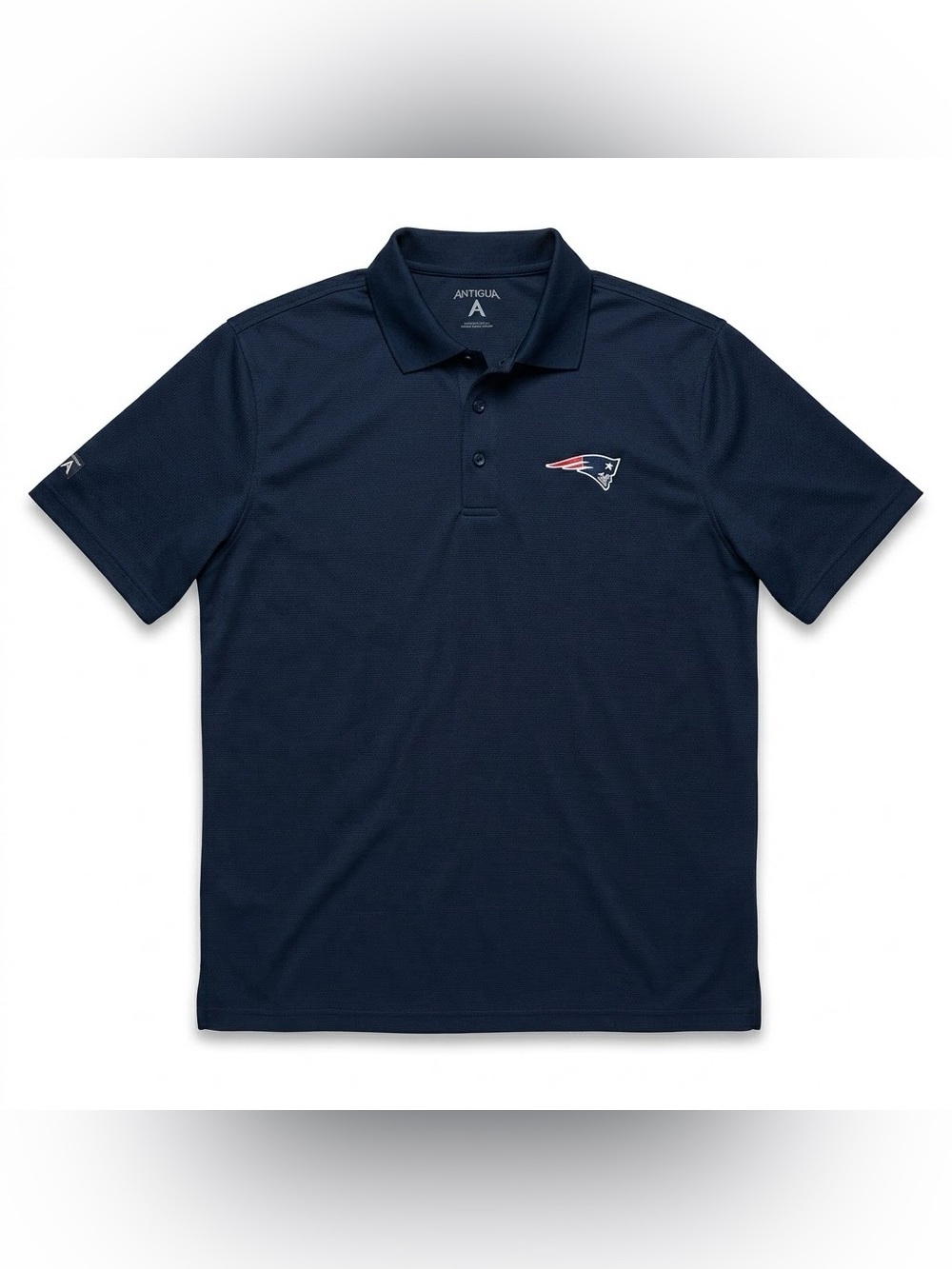New England‎ Patriots Shirt Polo Mens Lg NFL Football Antigua Performance